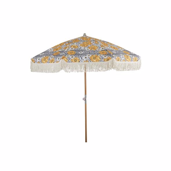 Gatsby Strandparasol Blomstret Havestole   Strandstole Brafab Enggården Havemøbler