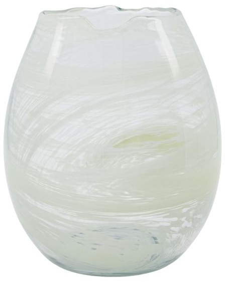 Glasvase House Doctor Jupiter ø17xh20 Cm Lysegrøn Dekorationsvase