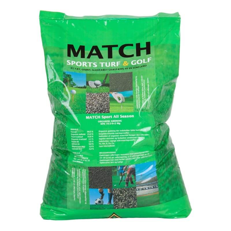 Gødning Memon Match Sport 16- -        Mg Organic