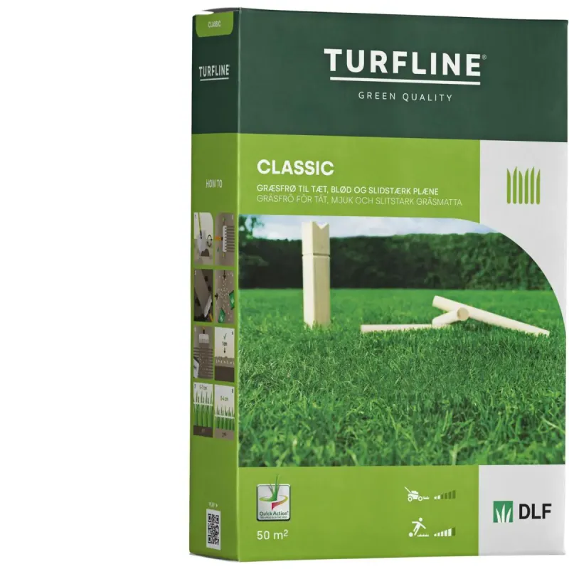 Turfline Classic Græsfrø 1kg – Perfekt til din plæne!