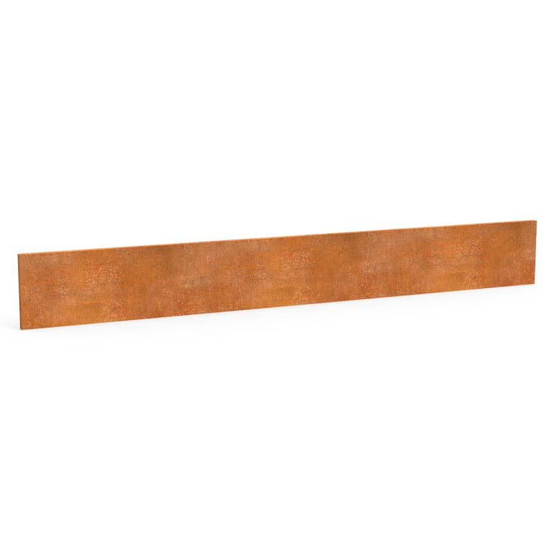 Græskant Cortenstål H15 Cm