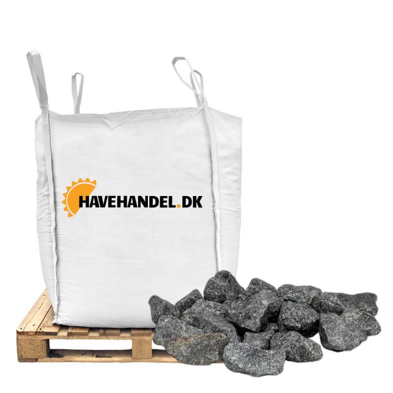 Granitskærver  Sort 32-64 Mm