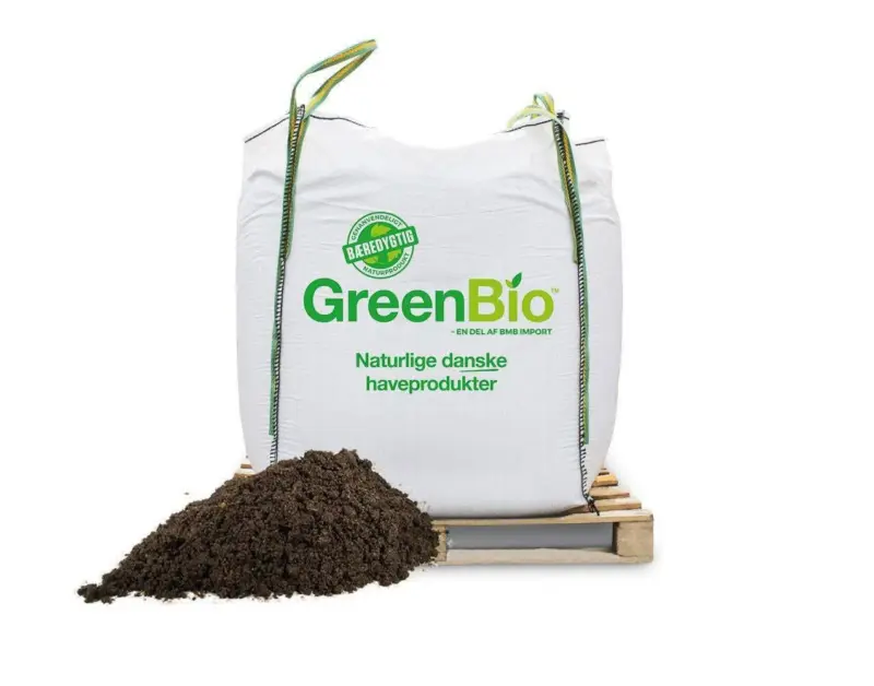Greenbio Højbedsmuld Til økologisk Dyrkning 1000   Frit Leveret   Hele Danmark
