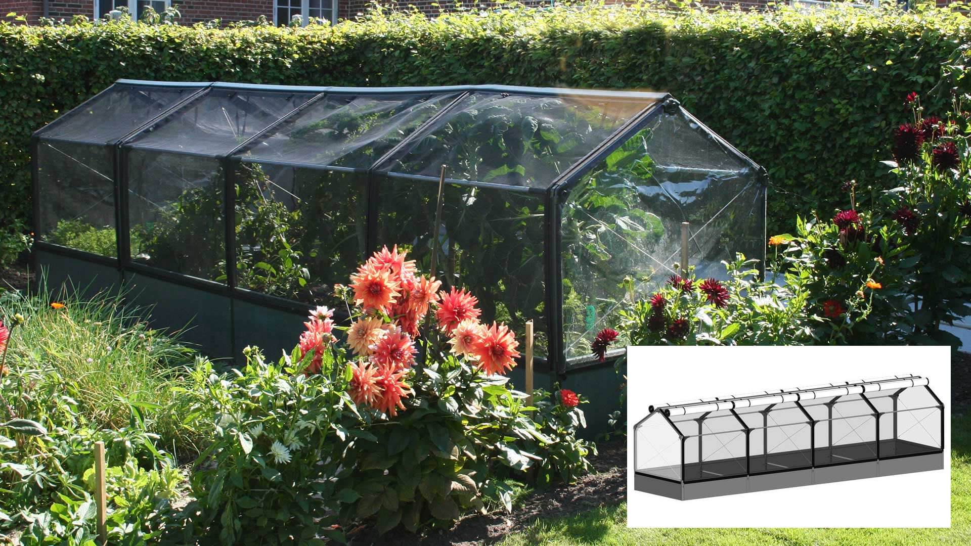 Growcamp Drivhus     M2- Pvc