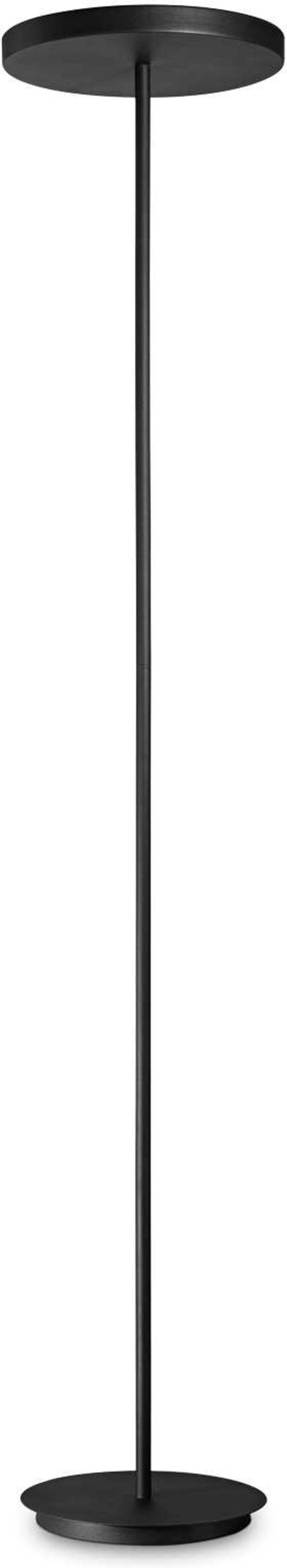 Elegant Sort Metal Gulvlampe Colonna - Perfekt til Dit Hjem