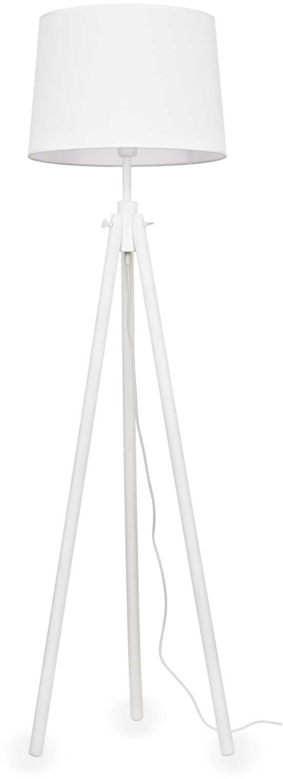 Minimalistisk Hvid Gulvlampe fra Ideal Lux York - Stilrent Design