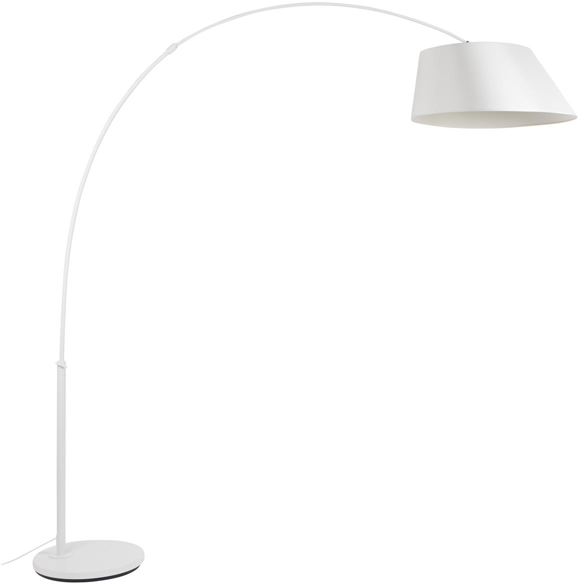 Gulvlampe Zuiver Arc Offwhite Metal Justerbar Højde   Minimalistisk Indendørslampe