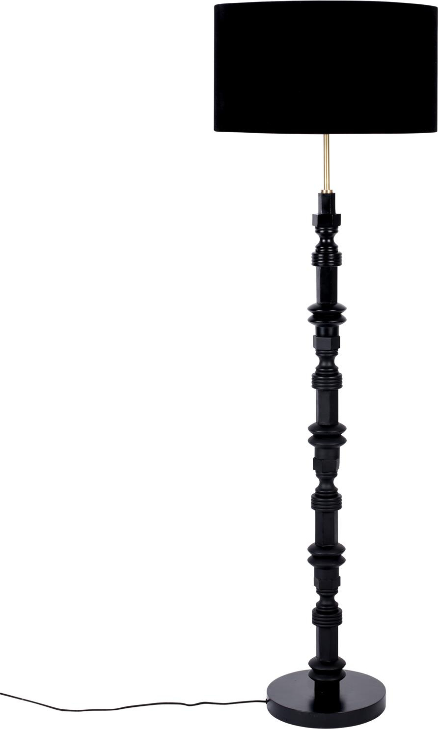 Elegant Gulvlampe Zuiver Totem i Sort Aluminium - Tilbud!