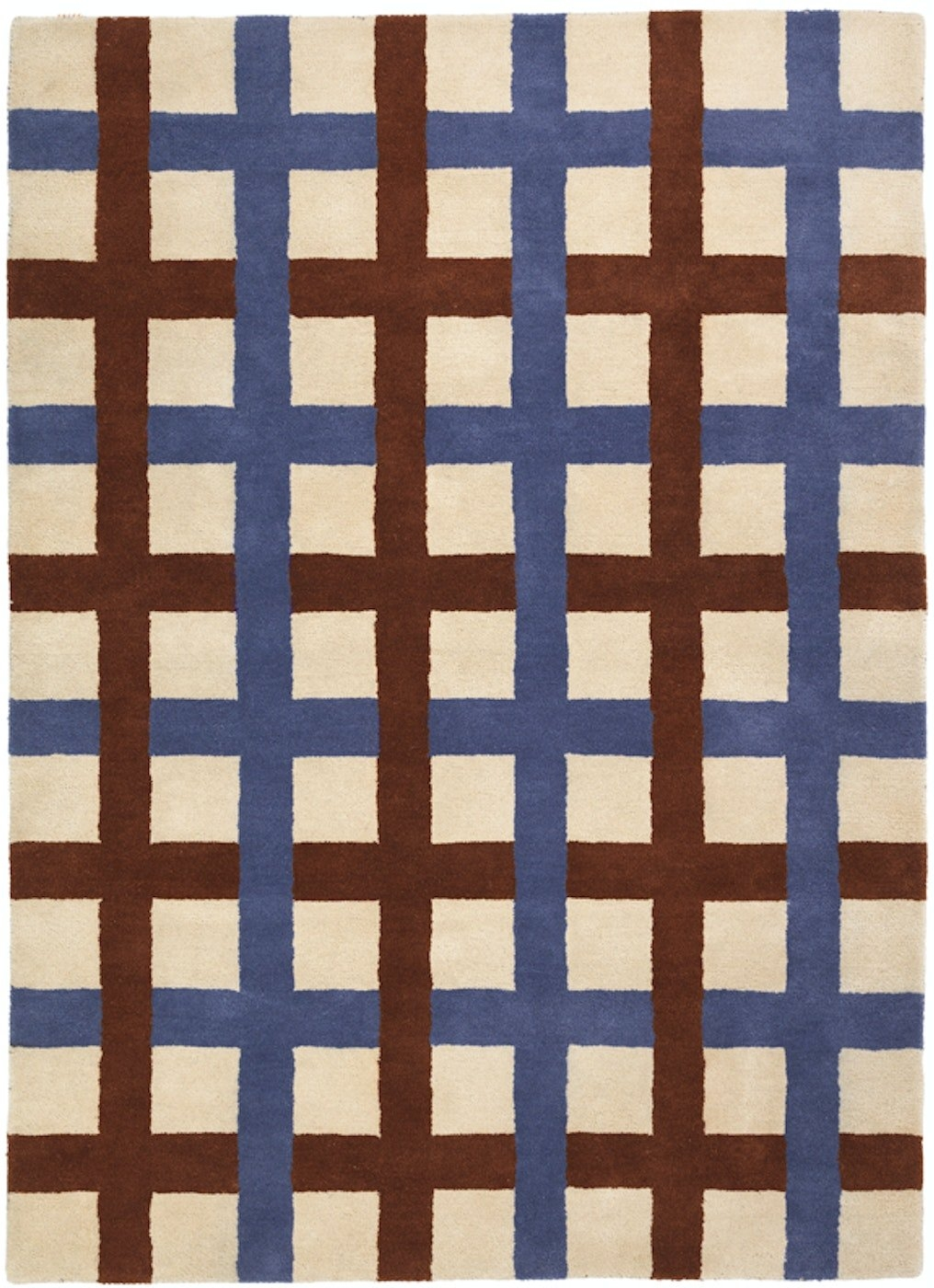 Multifarvet Uld Gulvtæppe fra Broste Copenhagen 200x300 cm