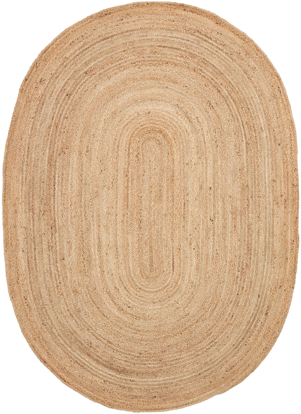 Håndvævet Jute Gulvtæppe Kave Home Corsa Oval 230x160 cm
