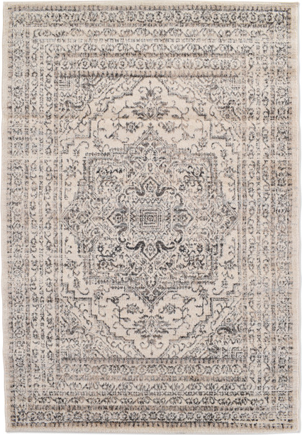 Gulvtæppe Loomery Florence Elfenben 120x170 Cm   Polypropylen Med   Cm Luvhøjde