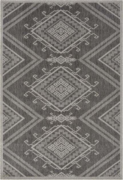 Loomery Terrace Gulvtæppe Løber 80x250 cm i Lysegrå