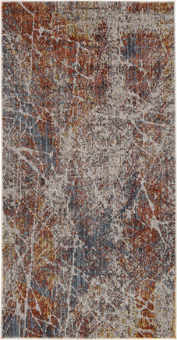 Gulvtæppe Loomery Troye Jordfarvet 80x150 Cm Polyester   Cm Bunke