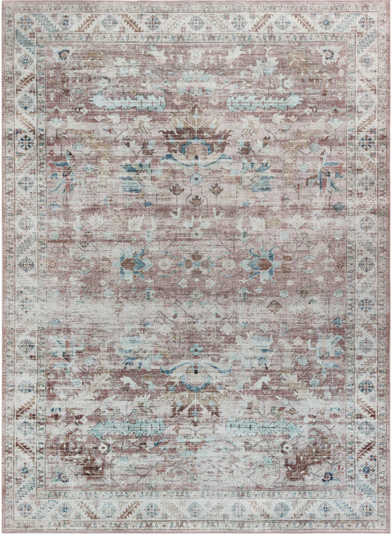 Vintage Gulvtæppe Loomery 200x290 Cm Blush-lyserød