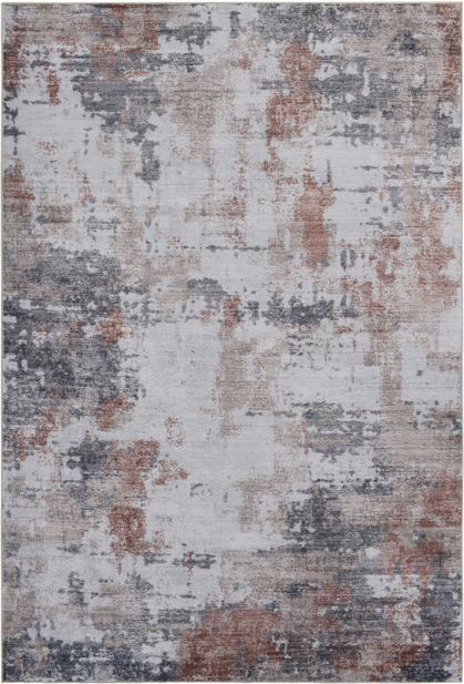 Gulvtæppe Loomery Visco 160x230 Cm Multifarvet Polyester Med   Cm Luvhøjde Og Skridsikker Bund