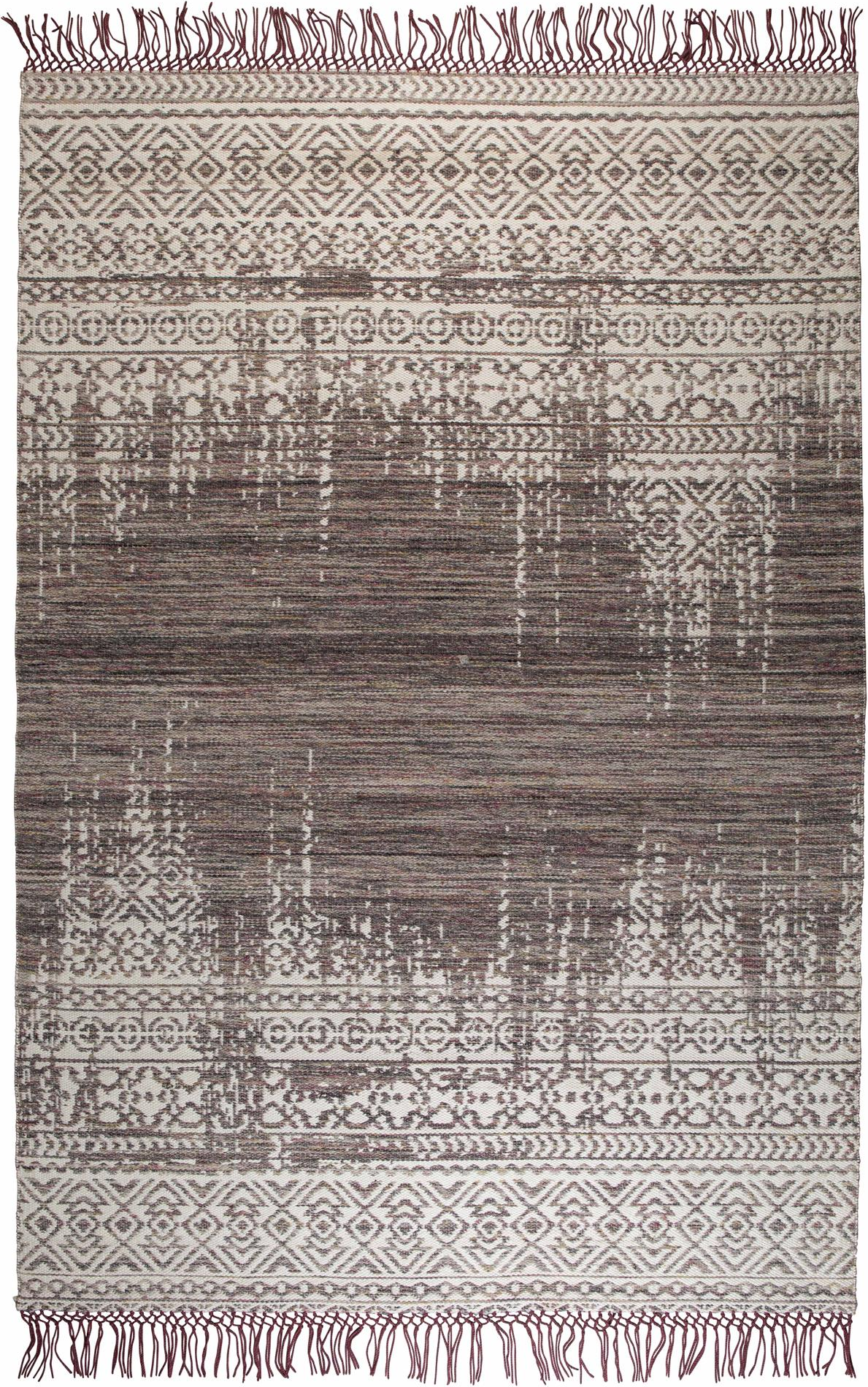 Gulvtæppe Studio White Liv Stengrå 170x240 Cm