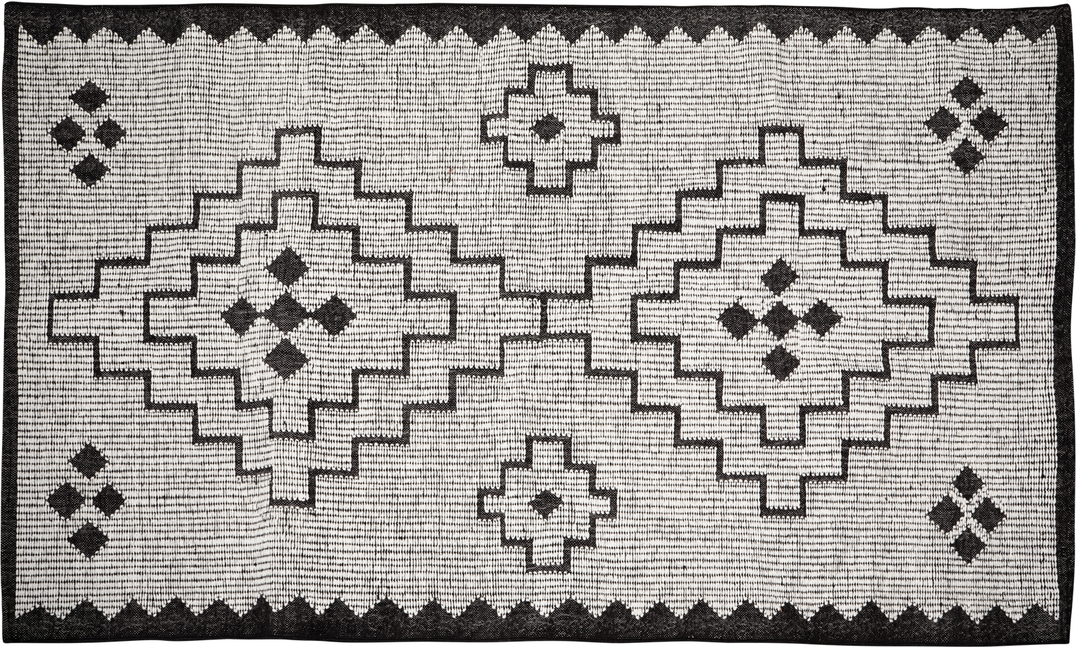 Gulvtæppe Woood Collection Omari – Aztekisk Design 160x230 cm