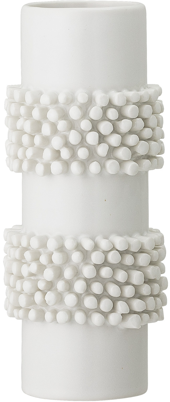 Elegant Hvid Gulvvase Barrit fra Bloomingville 20 cm