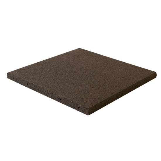 Gummiflise 500   500   30 Mm Sort Nordic Play Active