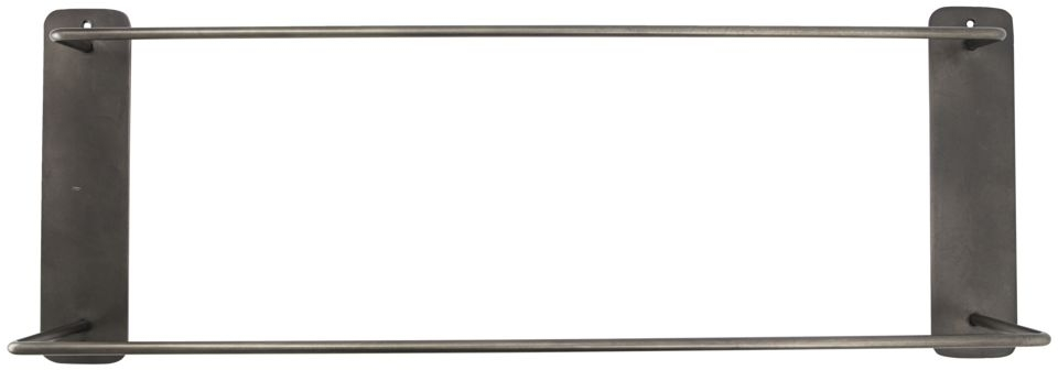 Håndklædeholder House Doctor Pati Dobbeltranget Rustfrit Stål Antik Sort 24 60 Cm
