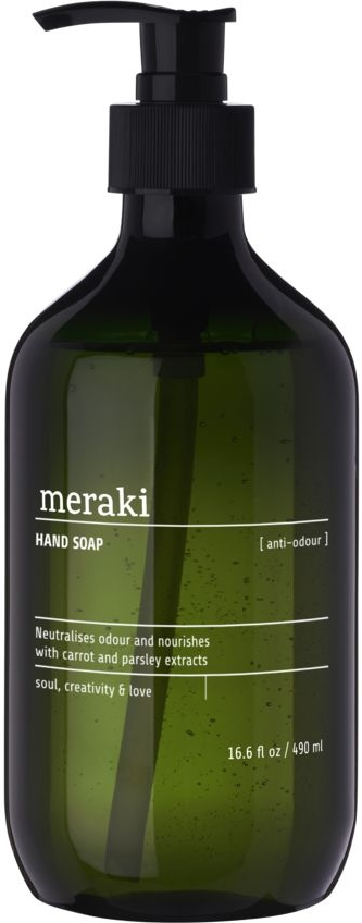 Håndsæbe Meraki Anti-odour 490 ml - Neutraliserer Madlugt