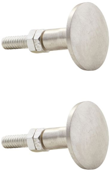 Elegant Messing Knop med Sølv Finish fra House Doctor