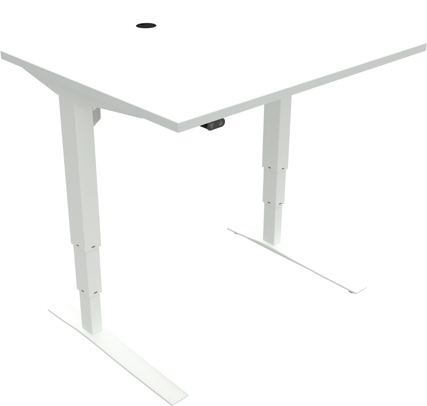 Hæve-Sænkebord Zennord Rise Rest – Stilfuldt Hvidt Design