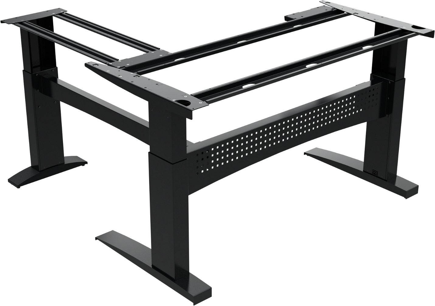 Hæve-/Sænkebordstel Zennord Flexdesk Sort med Bosch-motor