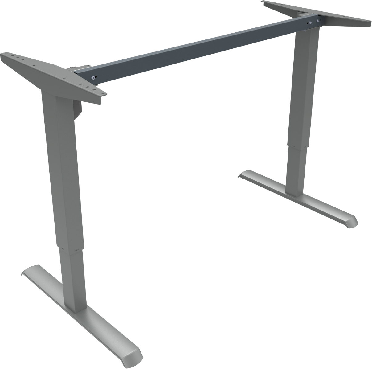 Justerbart Hæve-Sænkestel Zennord AdaptDesk - Sølv Design