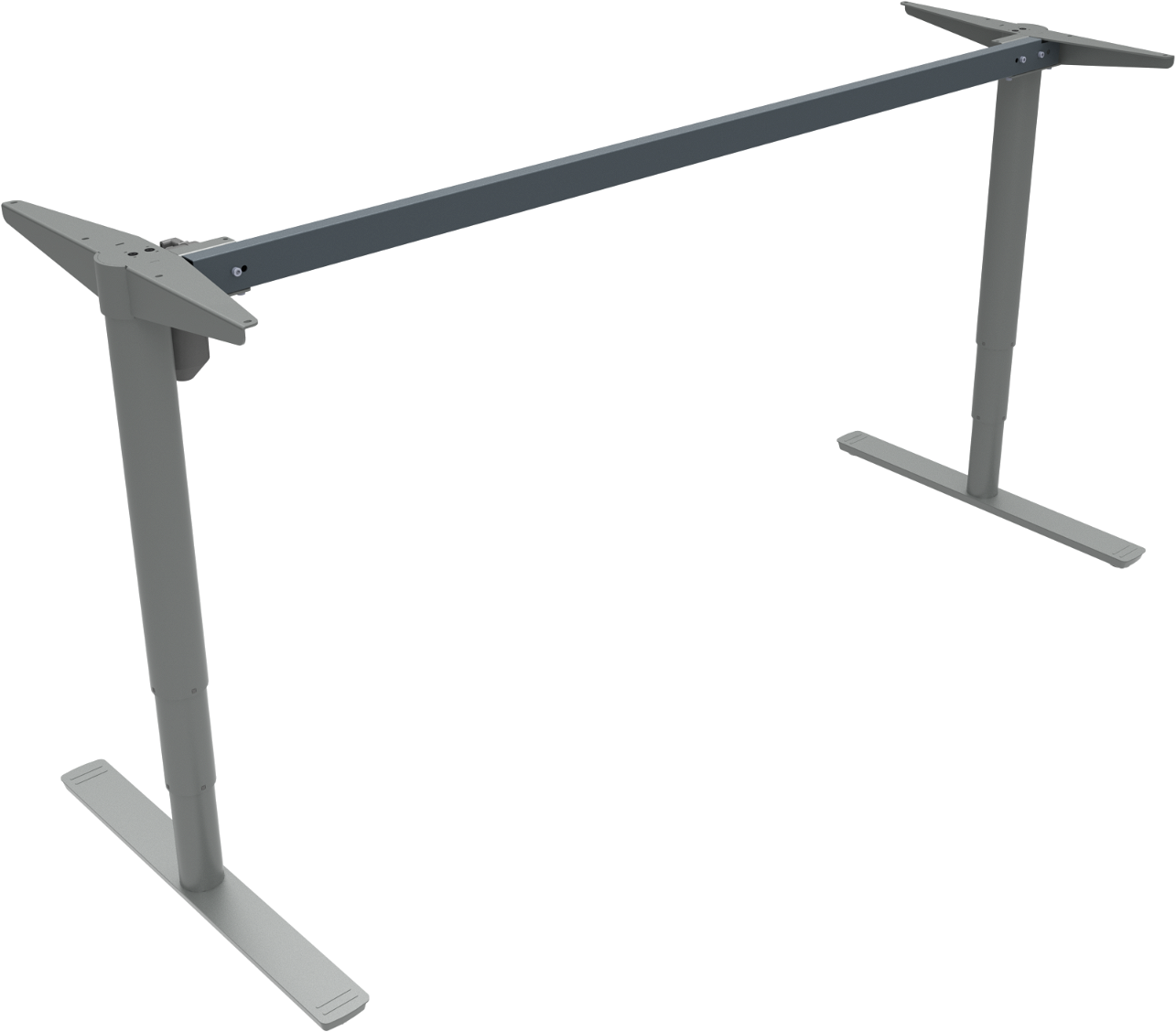 Hæve- og Sænkestel Zennord Comfortzone i Sølv - Black Friday!