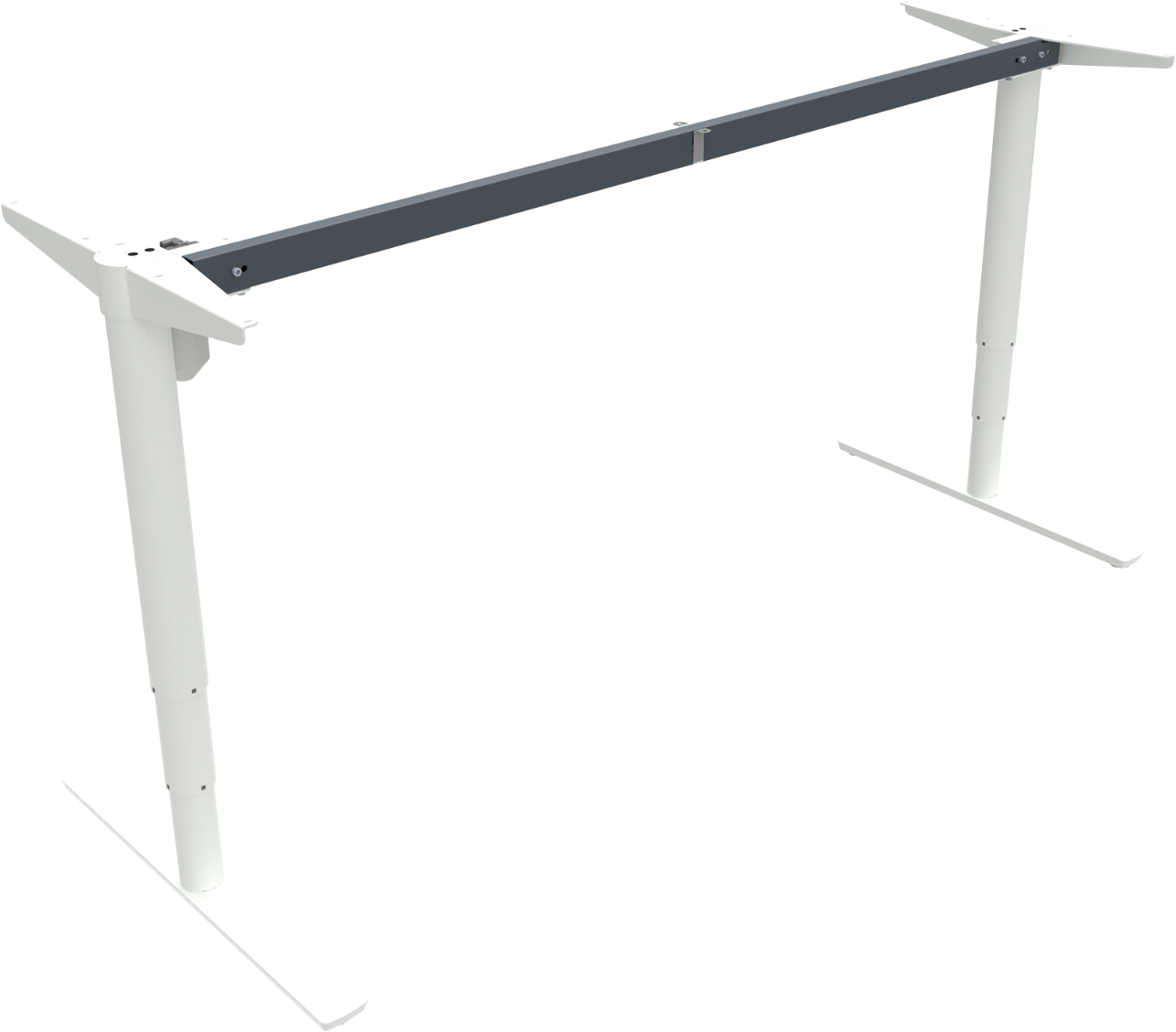 Ergonomisk Hæve-/Sænkestel Zennord Comfortzone – Hvid