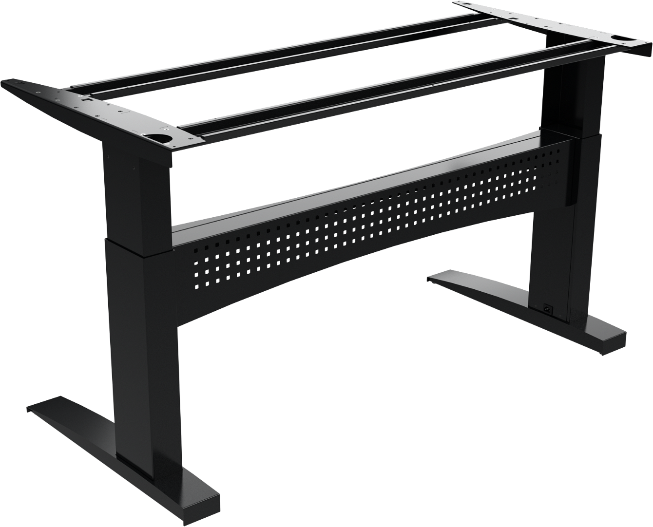 Hæve-sænkestel Zennord Flexdesk – Sort Motoriseret Design