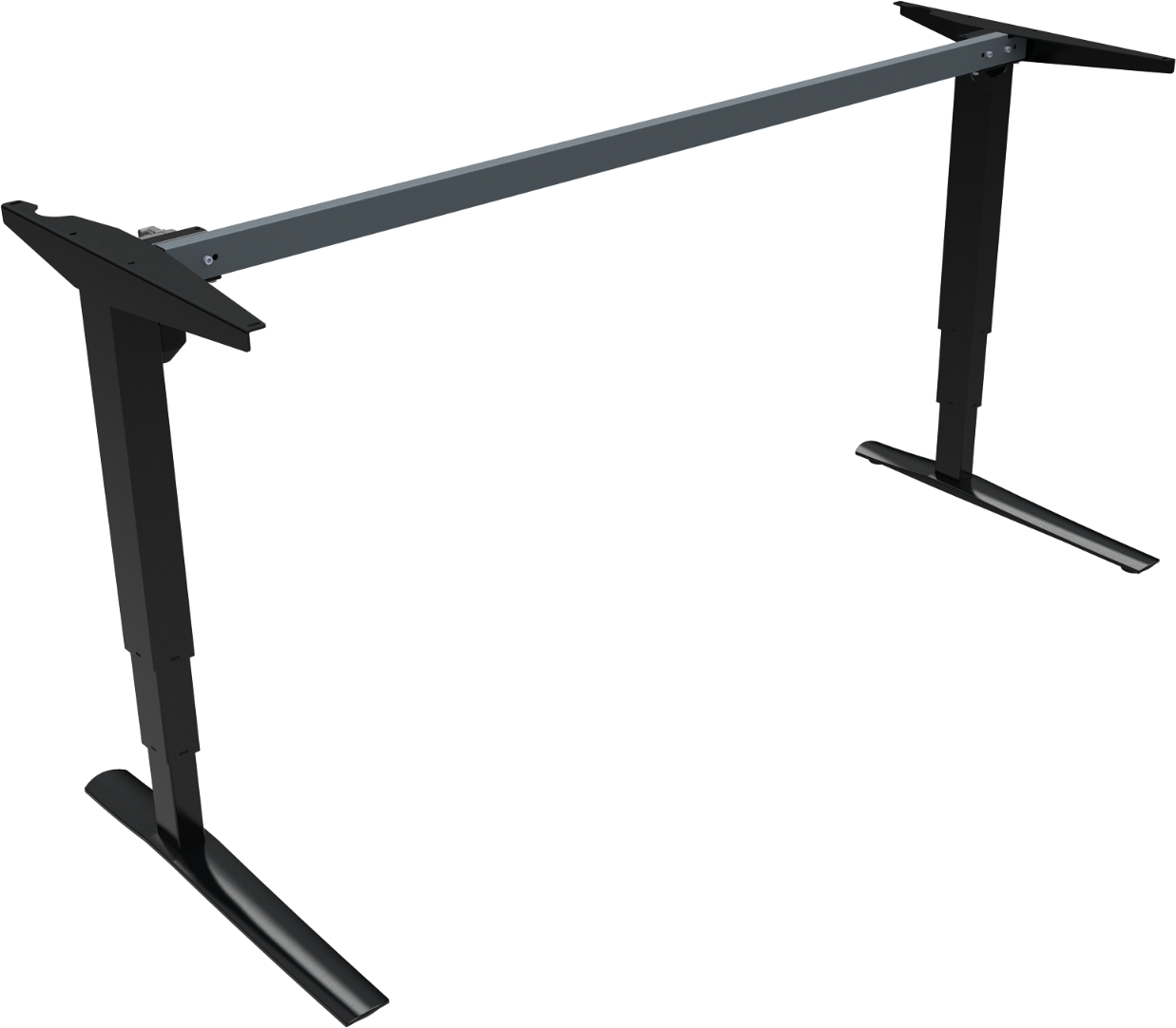 Hæve-sænkestel Zennord Rise Rest 501-43 - Ergonomisk Sort Metal