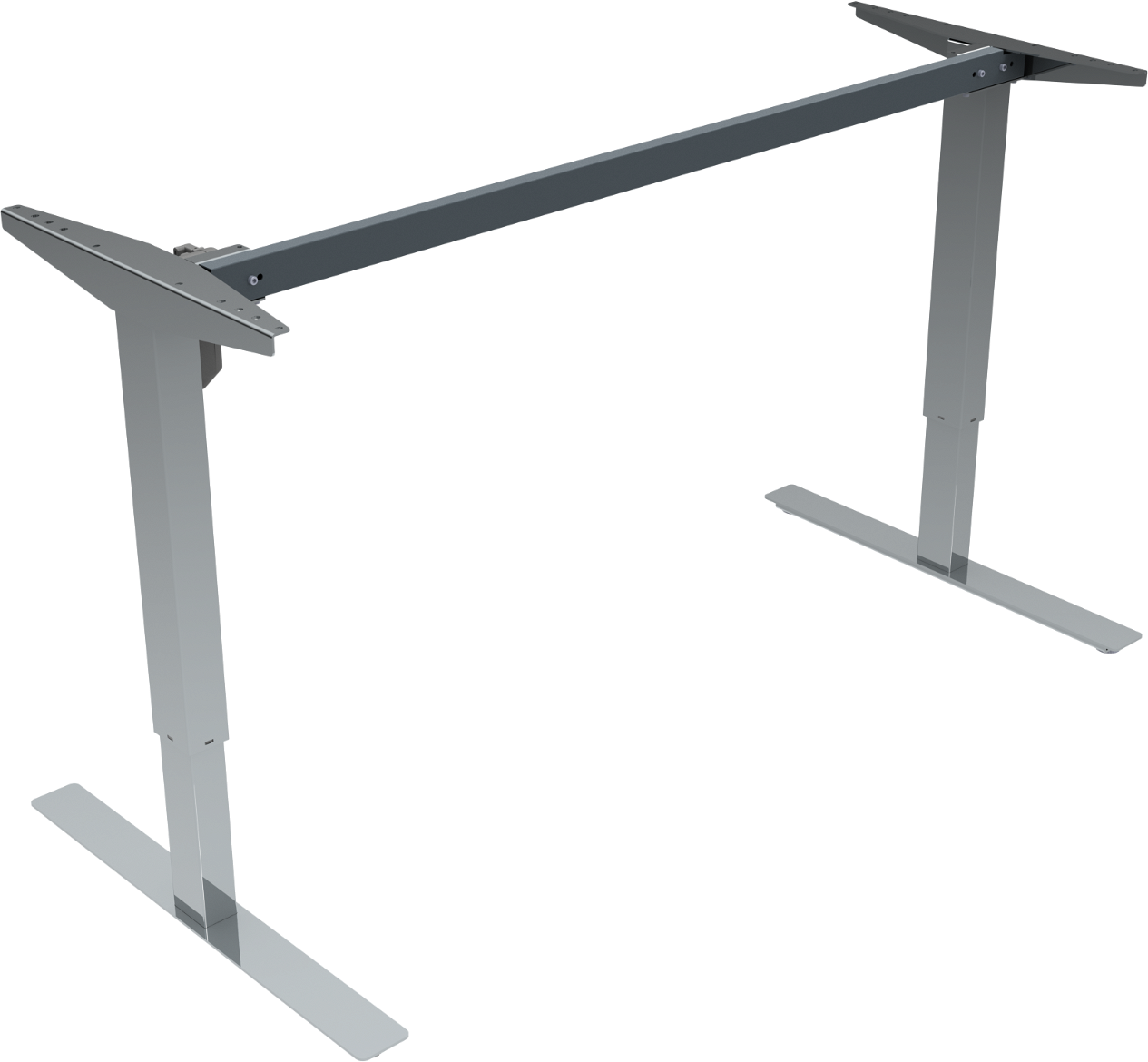 Hæve-Sænkestel Zennord Updown i Krom - Ergonomisk Kontorbord