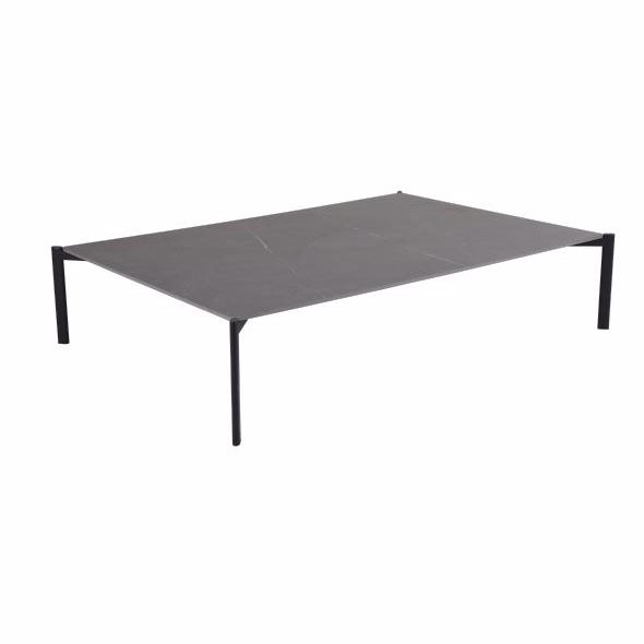 Hallavara Loungebord 112x162cm Antracit Loungemøbler   Loungeborde Brafab Enggården Havemøbler