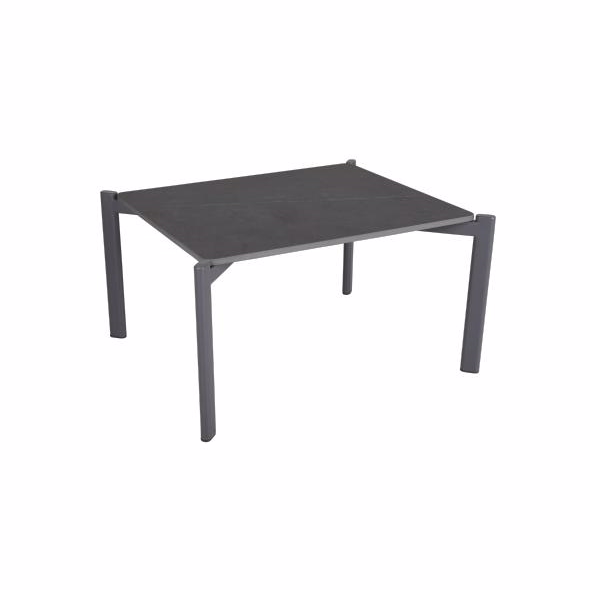 Hallavara Loungebord 56x66cm Antracit Loungemøbler   Loungeborde Brafab Enggården Havemøbler