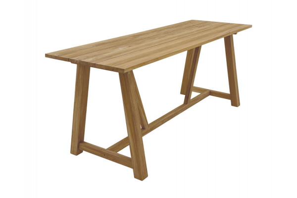 Hercules Teak Bar   80x240 Cm