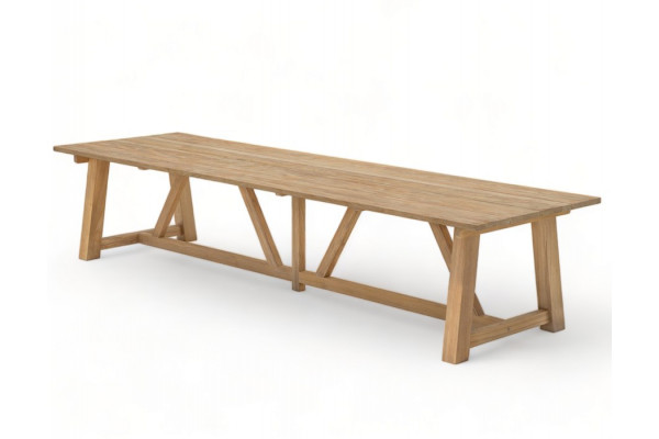 Hercules Teak Plankebord 100x400 Cm