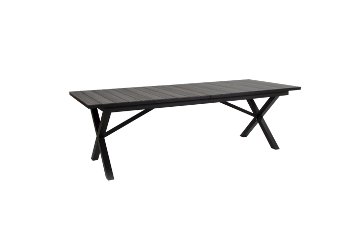 Hillmond 238 Cm Grå Lameller Havebord Brafab Enggården Havemøbler