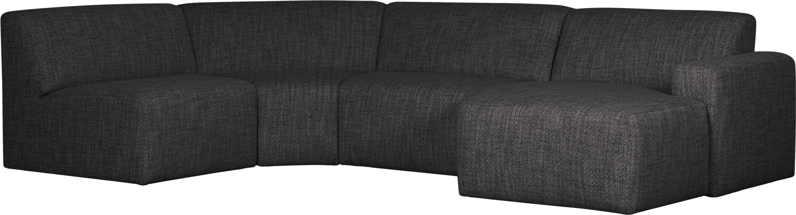 Modulopbygget U-formet Hjørnesofa Avelon i Antracit
