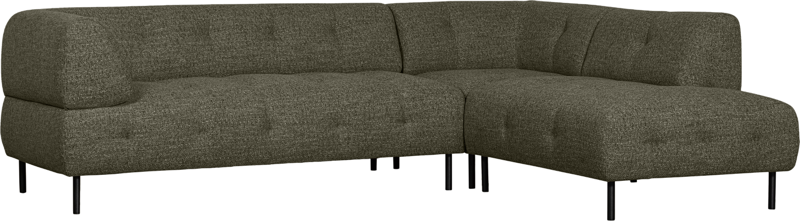 Hjørnesofa Woood Lloyd i Kraftig Grøn - Elegant Design