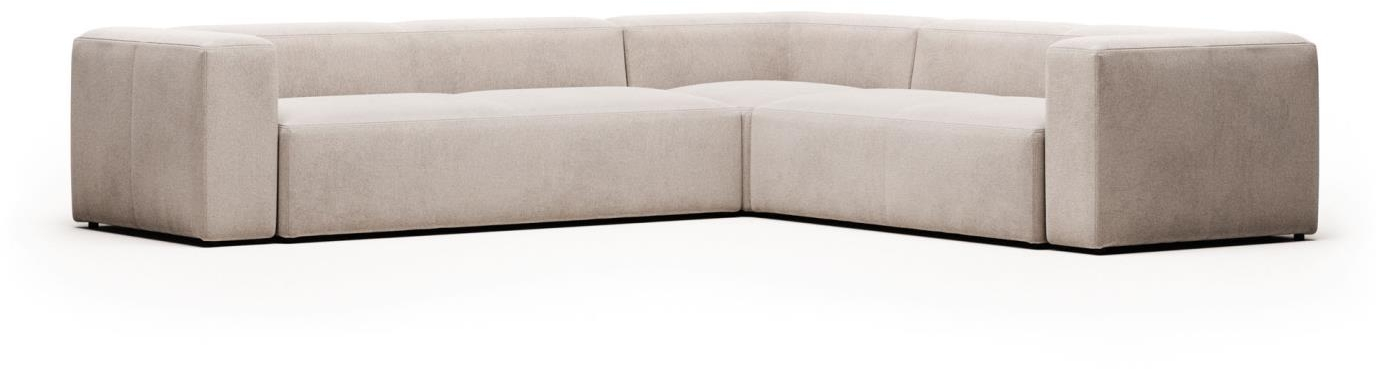Moderne Beige Hjørnesofa - Nordisk Design til Dit Hjem