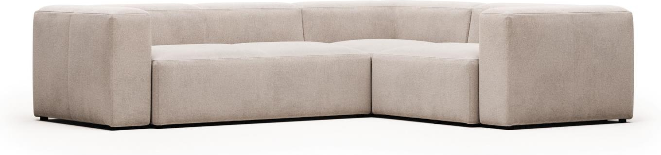 Nordisk Hjørnesofa Blok fra Kave Home - Beige Elegance