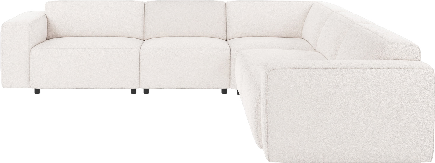 Hjørnesofa  -sofa Rowico Willard Modulopbygget   Hvidt Alice-stof Nordisk Design
