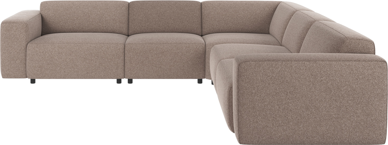 Hjørnesofa Modulsofa Rowico Willard Beige Brenda 34 Polyester 297x297 Cm