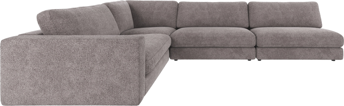 Hjørnesofa Rowico Duncan Greg - Grå Polyesterstof 325x230 cm