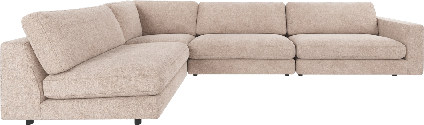Hjørnesofa Rowico Duncan -formet Modulsofa Greg Polyester Lysebeige Fsc-mix-certificeret
