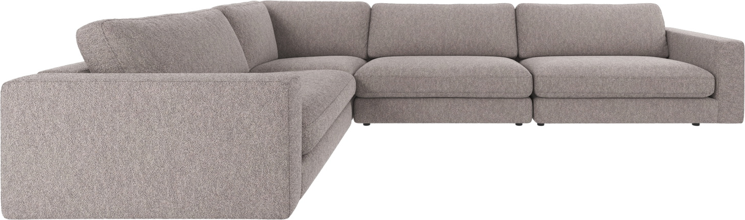 Moderne Hjørnesofa Rowico Duncan i Grå Polyester