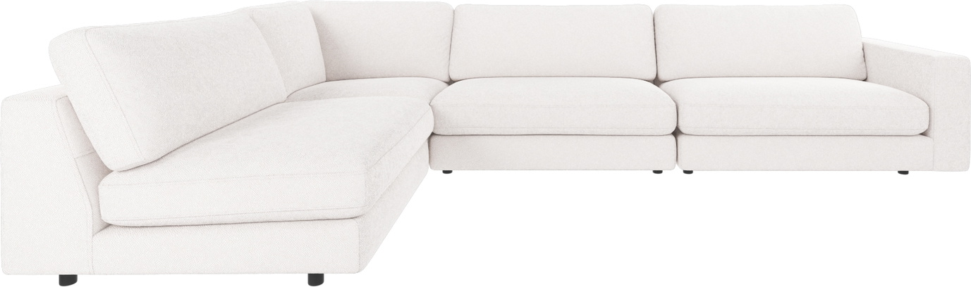 Hjørnesofa Rowico Duncan Modulopbygget Hvid Bobby 100 Polyester 345x216x78 Cm
