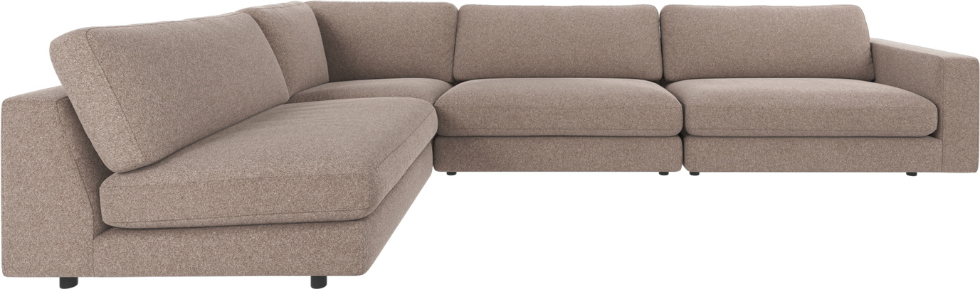 Hjørnesofa Rowico Duncan i Beige Stof - Modulsofa 345x216 cm